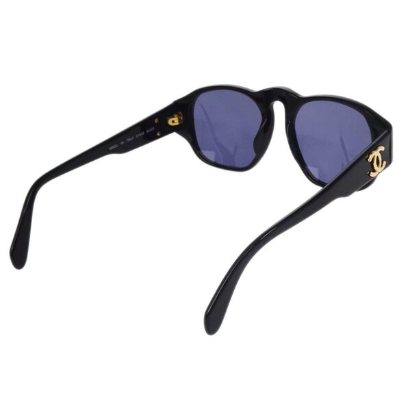 Chanel Sunglasses Eyewear Black Small Good - Picture 11 of 12